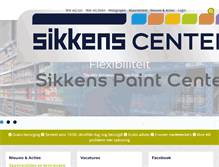 Tablet Screenshot of paintcenter.nl